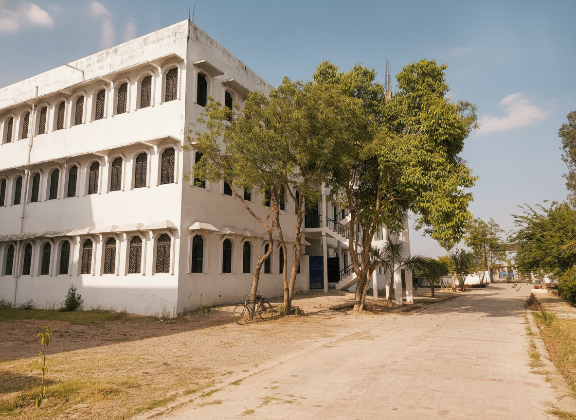 Campus wing / विद्यालय का पार्श्व भवन